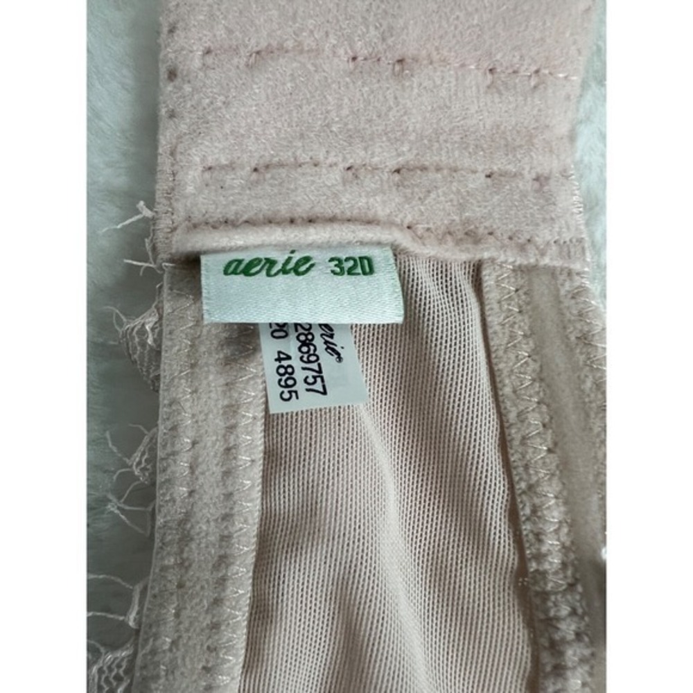 Aerie Real Sunnie Strapless Lightly Lined Bra Womens Removable Straps Pink 32D - Picture 5 of 6